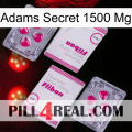 Adams Secret 1500 Mg 33